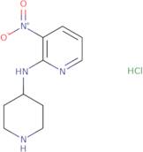 3-Nitro-N-(piperidin-4-yl)pyridin-2-amine hydrochloride