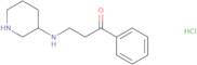 1-Phenyl-3-(piperidin-3-ylamino)-propan-1-one hydrochloride