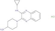 [3-(4-Amino-piperidin-1-yl)-quinoxalin-2-yl]-cyclopropyl-amine hydrochloride