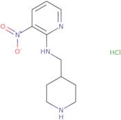 3-Nitro-N-(piperidin-4-ylmethyl)pyridin-2-amine hydrochloride