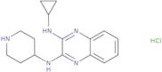 N-Cyclopropyl-N'-piperidin-4-yl-quinoxaline-2,3-diamine hydrochloride