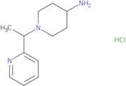 1-(1-(Pyridin-2-yl)ethyl)piperidin-4-amine hydrochloride