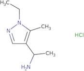 1-(1-Ethyl-5-methyl-1 H -pyrazol-4-yl)-ethylamine hydrochloride