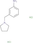 [3-(1-Pyrrolidinylmethyl)phenyl]amine dihydrochloride