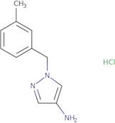 1-[(3-Methylphenyl)methyl]-1H-pyrazol-4-amine hydrochloride