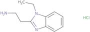 [2-(1-Ethyl-1H-benzimidazol-2-yl)ethyl]amine hydrochloride