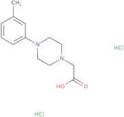 [4-(3-Methylphenyl)-1-piperazinyl]acetic acid dihydrochloride