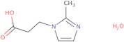 3-(2-Methyl-1H-imidazol-1-yl)propanoic acid hydrate