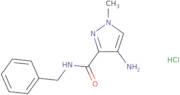 4-Amino-N-benzyl-1-methyl-1H-pyrazole-3-carboxamide hydrochloride