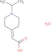 (1-Isopropyl-4-piperidinylidene)acetic acid hydrate