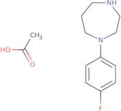 1-(4-Fluorophenyl)-1,4-diazepane acetate