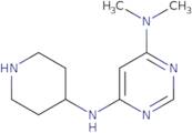 N4,N4-Dimethyl-N6-(piperidin-4-yl)pyrimidine-4,6-diamine