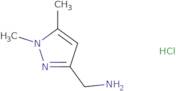 (1,5-Dimethyl-1H-pyrazol-3-yl)methanamine hydrochloride