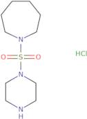 1-(Piperazine-1-sulfonyl)azepane hydrochloride
