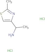 [1-(2-Methyl-1,3-thiazol-4-yl)ethyl]aminedihydrochloride