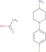 1-(4-Fluorophenyl)-4-piperidinamine acetate