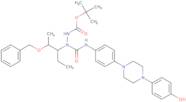 tert-Butyl 2-((2S,3S)-2-(benzyloxy)pentan-3-yl)-2-((4-(4-(4-hydroxyphenyl)piperazin-1-yl)phenyl)...