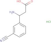 3-amino-3-(3-cyanophenyl)propanoic acid hydrochloride