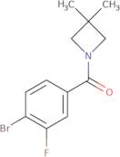 1-(4-Bromo-3-fluorobenzoyl)-3,3-dimethylazetidine