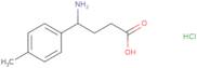 4-Amino-4-(p-tolyl)butanoic acid hydrochloride