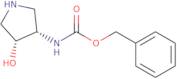 trans-3-(cbz-amino)-4-hydroxypyrrolidine