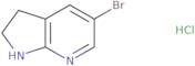 5-Bromo-1h,2h,3h-pyrrolo[2,3-b]pyridine Hydrochloride