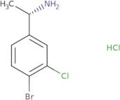 (S)-1-(4-bromo-3-chlorophenyl)ethanamine hydrochloride