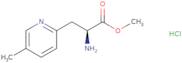 (S)-methyl 2-amino-3-(5-methylpyridin-2-yl)propanoate hydrochloride