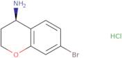 (4R)-7-Bromo-3,4-dihydro-2H-1-benzopyran-4-amine HCl ee