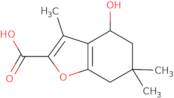 4-Hydroxy-3,6,6-trimethyl-4,5,6,7-tetrahydro-benzofuran-2-carboxylic acid