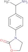3-[4-(1-Aminoethyl)phenyl]-1,3-oxazolidin-2-one