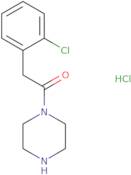 2-(2-Chlorophenyl)-1-(piperazin-1-yl)ethan-1-one hydrochloride