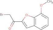 2-Bromo-1-(7-methoxy-1-benzofuran-2-yl)ethan-1-one