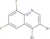 3,4-Dibromo-6,8-difluoroquinoline