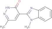 6-Methyl-4-(1-methyl-1H-1,3-benzodiazol-2-yl)-2,3-dihydropyridazin-3-one
