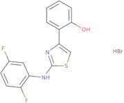 2-(2,5-Difluorophenyl)amino-4-(2-hydroxyphenyl)-1,3-thiazole hydrobromide