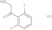 2-amino-1-(2,6-difluorophenyl)ethan-1-one hydrochloride