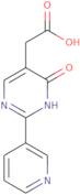 [6-Oxo-2-(3-pyridinyl)-1,6-dihydro-5-pyrimidinyl]acetic acid