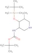 tert-Butyl ((3R,4R,5S)-4-((tert-butyldimethylsilyl)oxy)-5-methylpiperidin-3-yl)carbamate