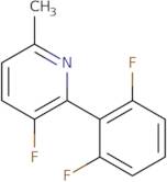 2-(2,6-Difluorophenyl)-3-fluoro-6-methylpyridine