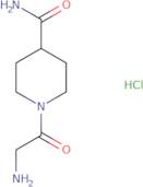 1-(2-Aminoacetyl)piperidine-4-carboxamide hydrochloride