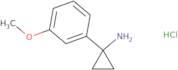 1-(3-Methoxyphenyl)cyclopropan-1-amine hydrochloride