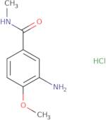 3-Amino-4-methoxy-N-methylbenzamide hydrochloride