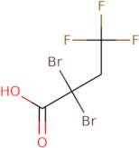 2,2-Dibromo-4,4,4-trifluorobutanoic acid