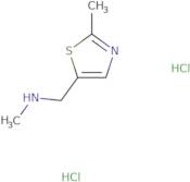 Methyl[(2-methyl-1,3-thiazol-5-yl)methyl]amine dihydrochloride