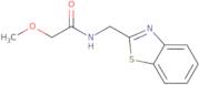 N-(Benzo[D]thiazol-2-ylmethyl)-2-methoxyacetamide