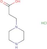 3-(Piperazin-1-yl)propanoic acid hydrochloride