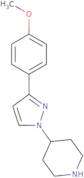 4-(3-(4-Methoxyphenyl)-1H-pyrazol-1-yl)piperidine