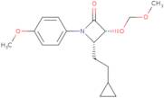 (3R,4S)-4-(2-Cyclopropylethyl)-3-(methoxymethoxy)-1-(4-methoxyphenyl)azetidin-2-one