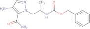 (S)-Benzyl (1-(4-amino-5-carbamoyl-1H-pyrazol-1-yl)propan-2-yl)carbamate